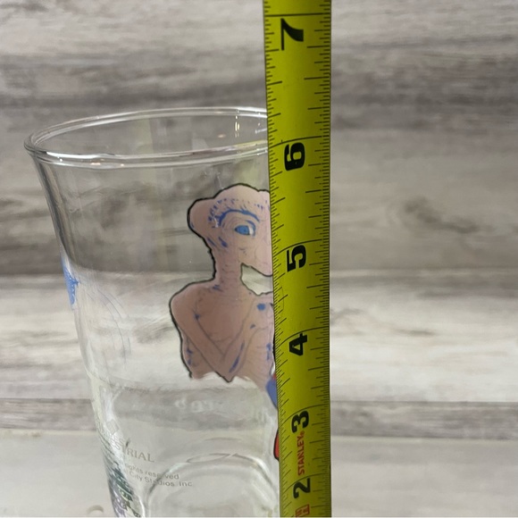 1982 ET Extra-Terrestrial Pizza Hut Glass “I'll Be Right Here” Vintage - Picture 10 of 10